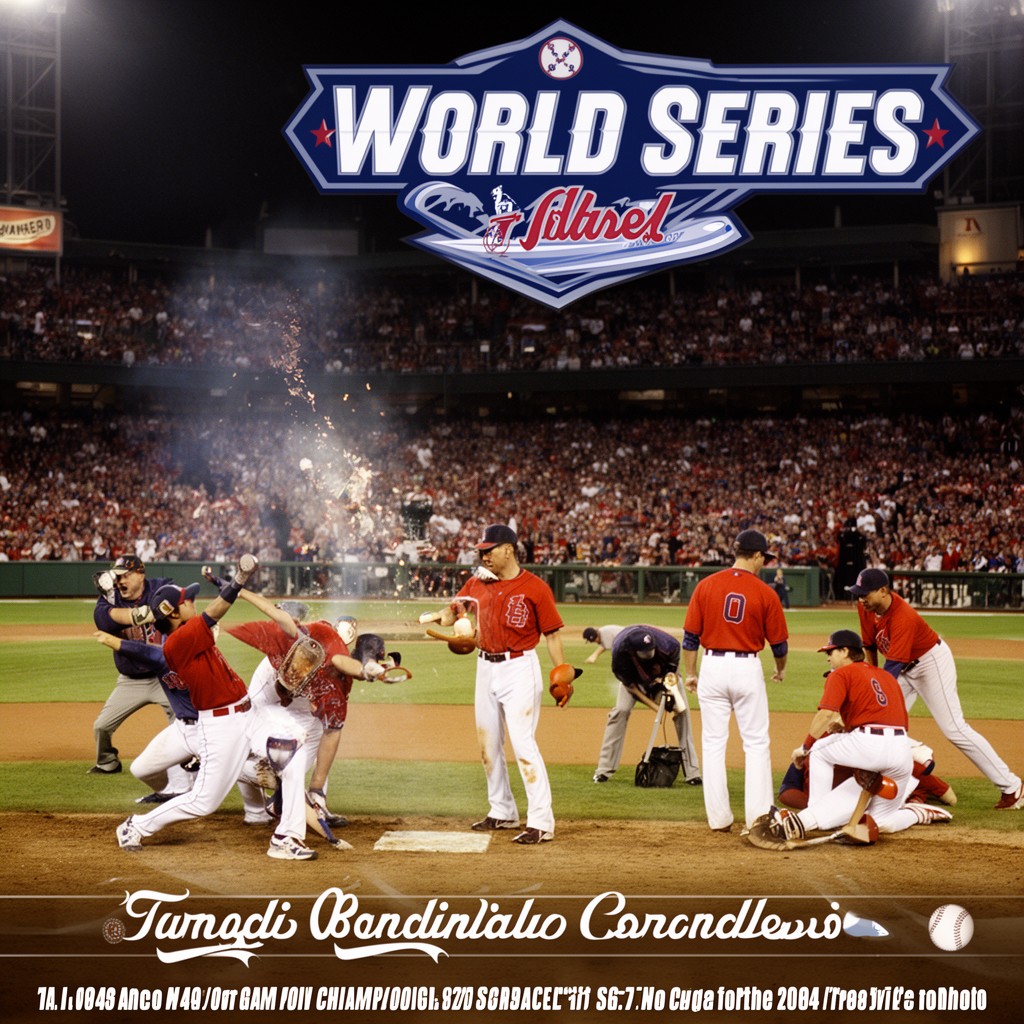 AI-generated illustration of 2004 World Series