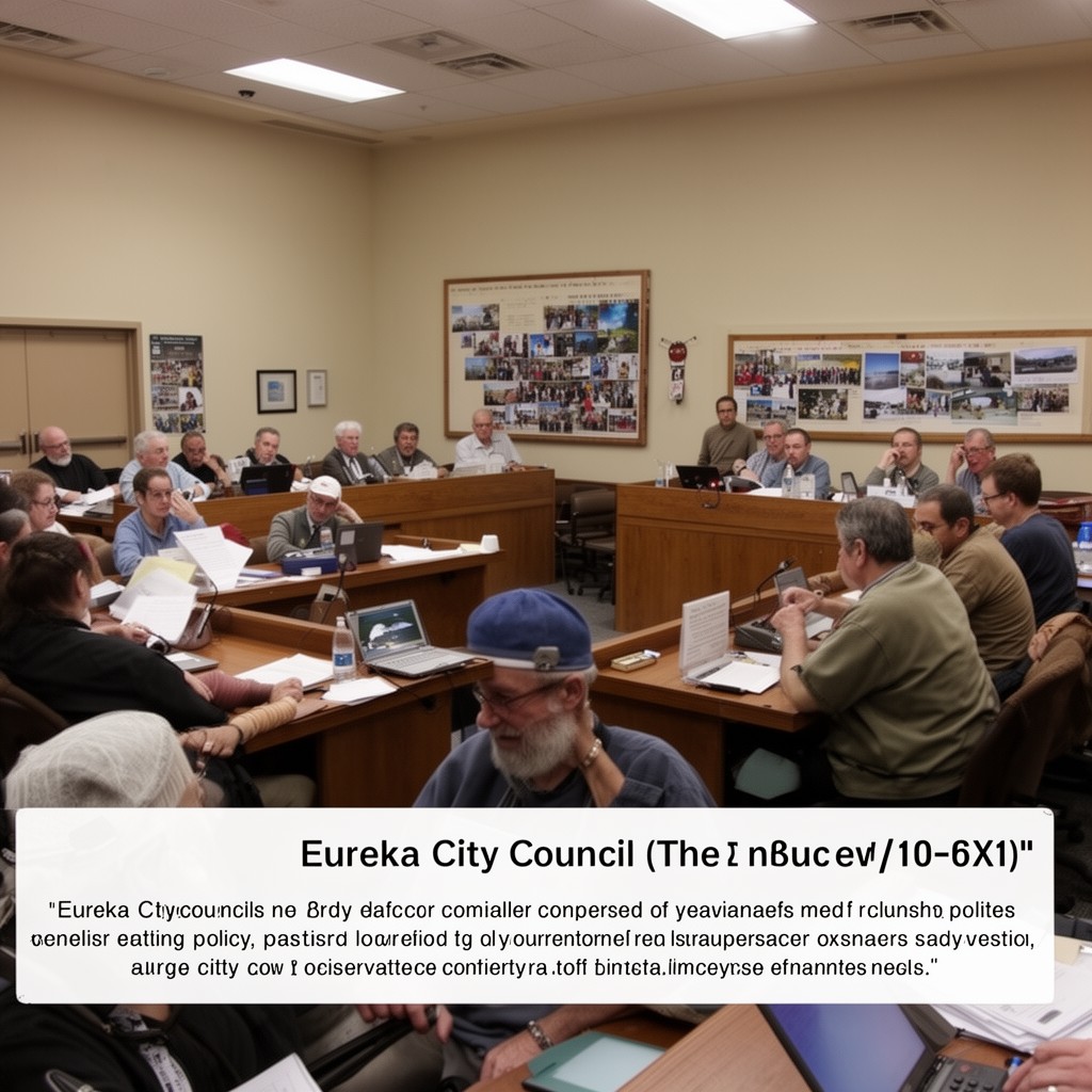 AI-generated illustration of Eureka City Council
