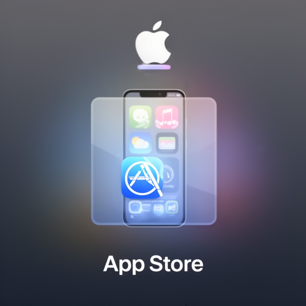 AI-generated illustration of App Store