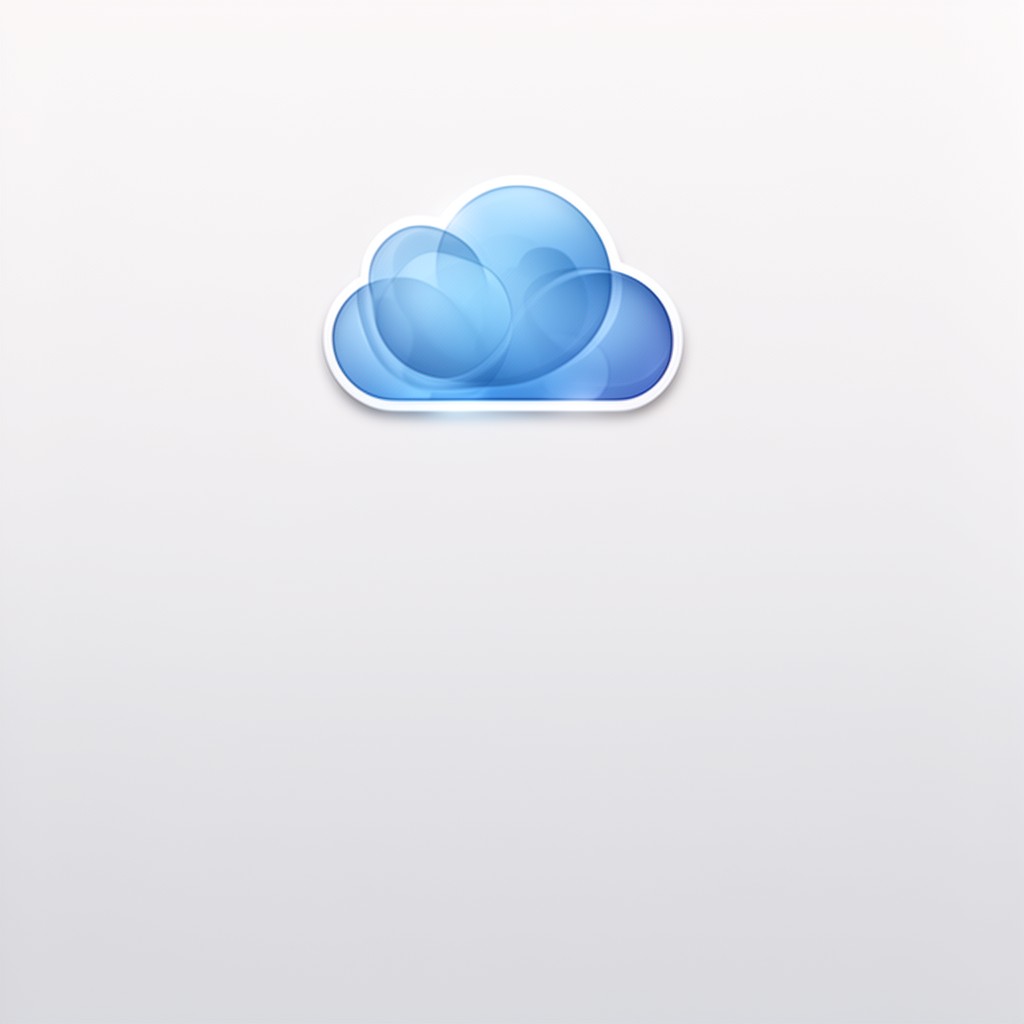 AI-generated illustration of iCloud