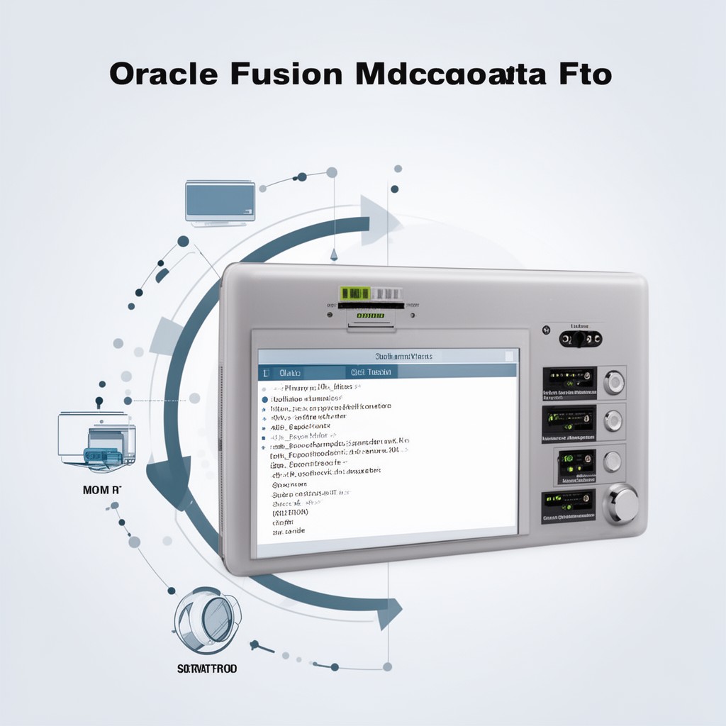 AI-generated illustration of Oracle Fusion Middleware