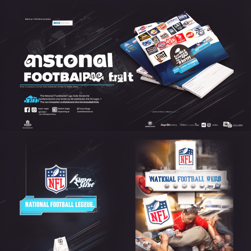 AI-generated illustration of National Football League