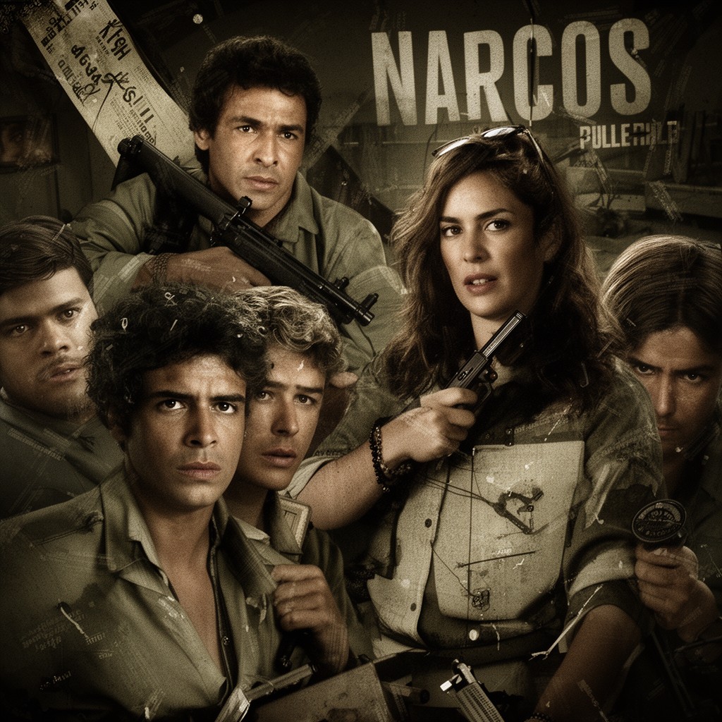 AI-generated illustration of Narcos