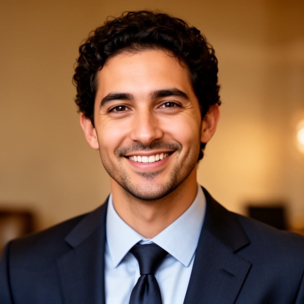 AI-generated illustration of Lin-Manuel Miranda