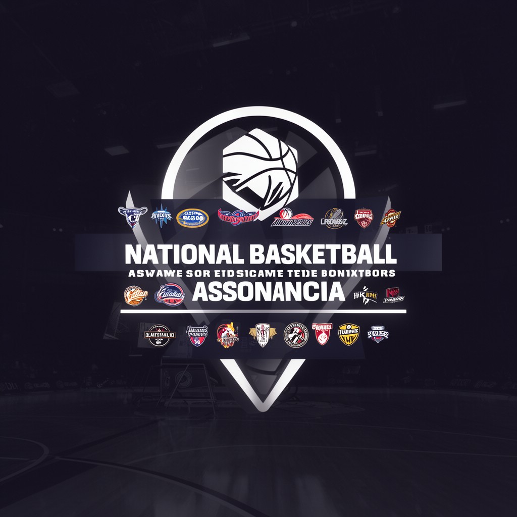 AI-generated illustration of National Basketball Association