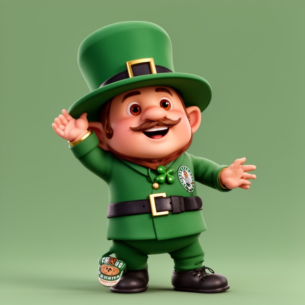 AI-generated illustration of Lucky the Leprechaun
