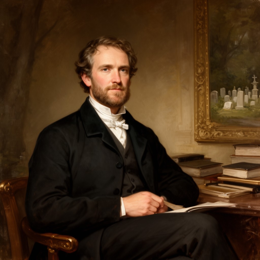 AI-generated illustration of Jacob Bigelow