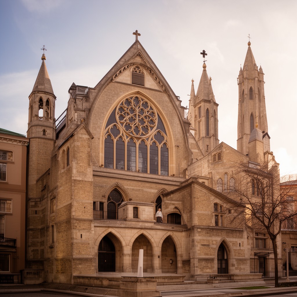 AI-generated illustration of Reformed churches