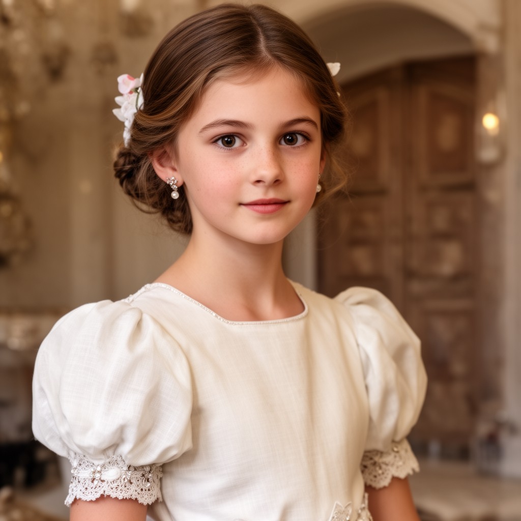 AI-generated illustration of Princess Elisabeth, Duchess of Brabant