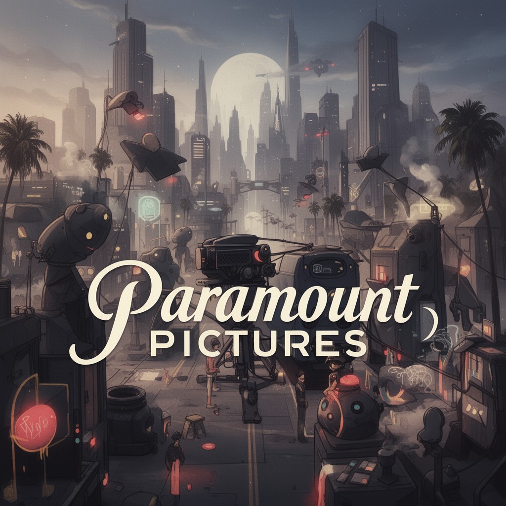 AI-generated illustration of Paramount Pictures