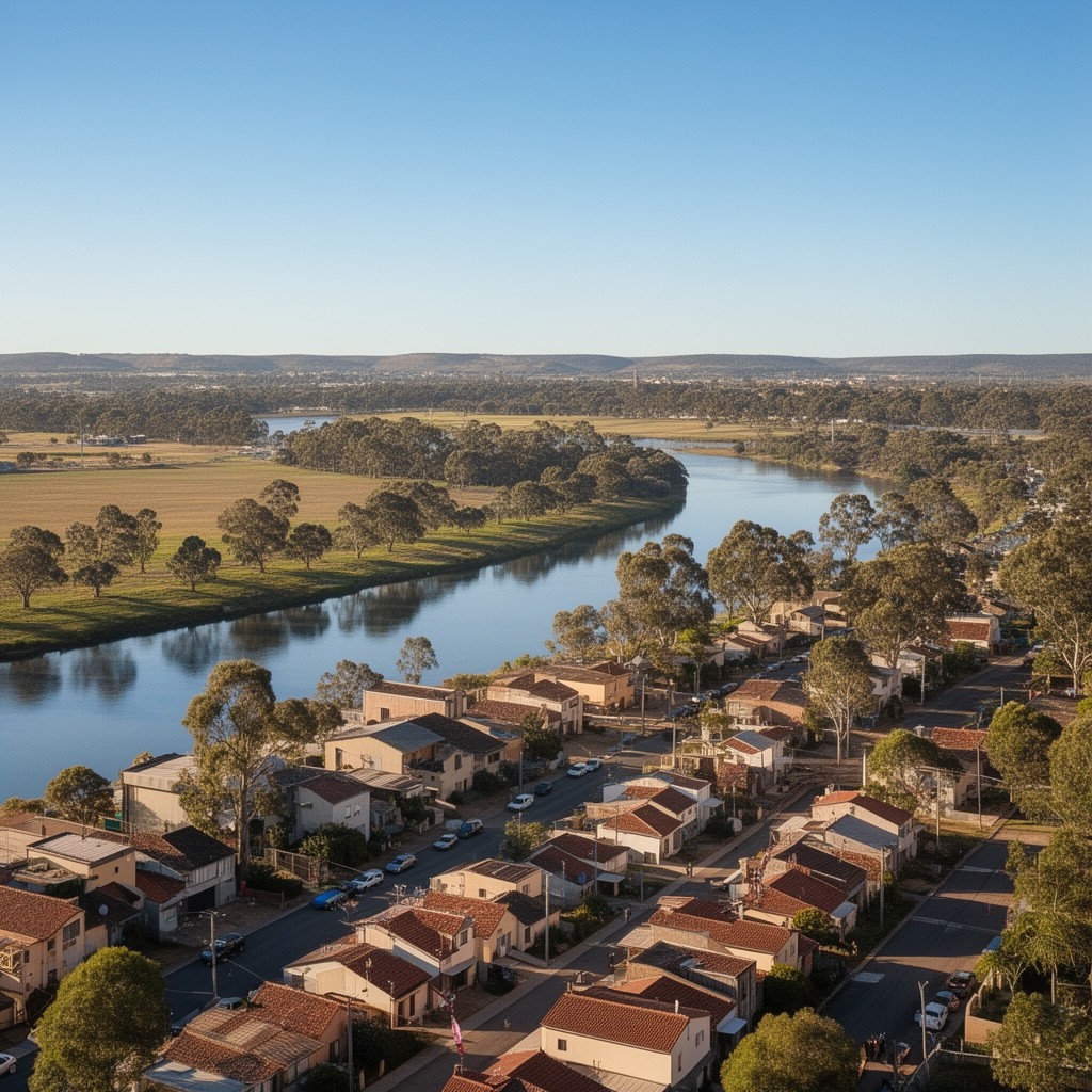 AI-generated illustration of Wagga Wagga