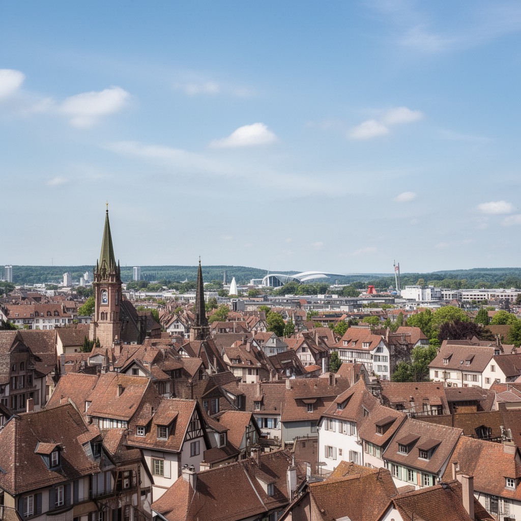 AI-generated illustration of Bas-Rhin