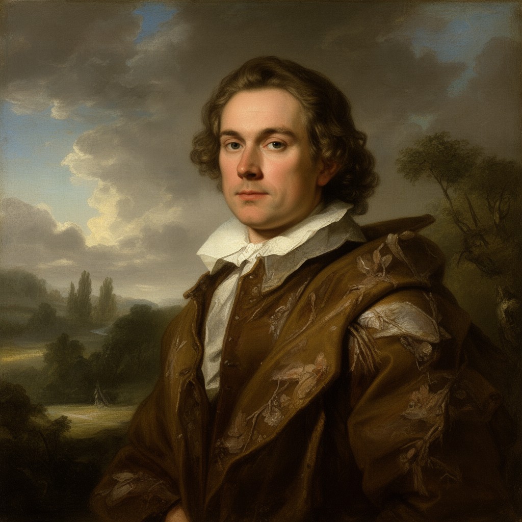 AI-generated illustration of Jacob van Ruisdael
