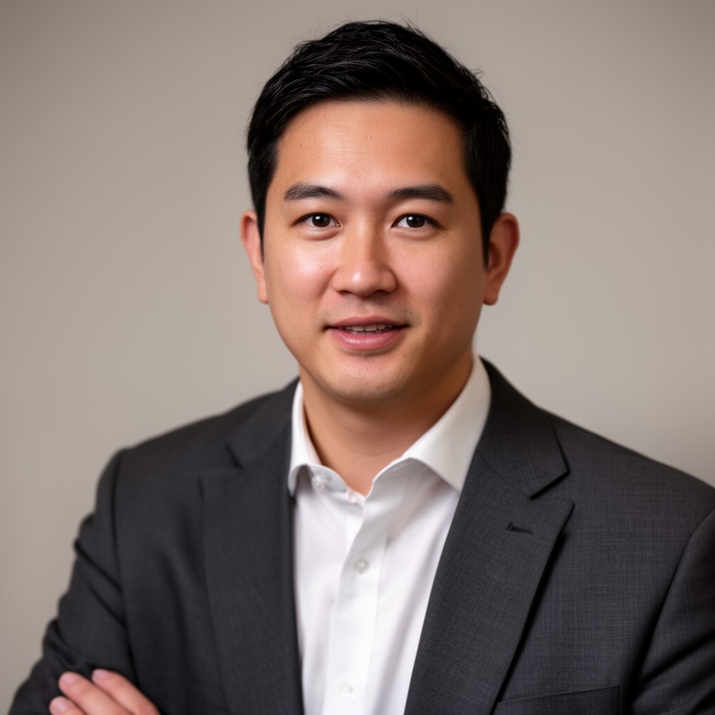 AI-generated illustration of Steve Chen