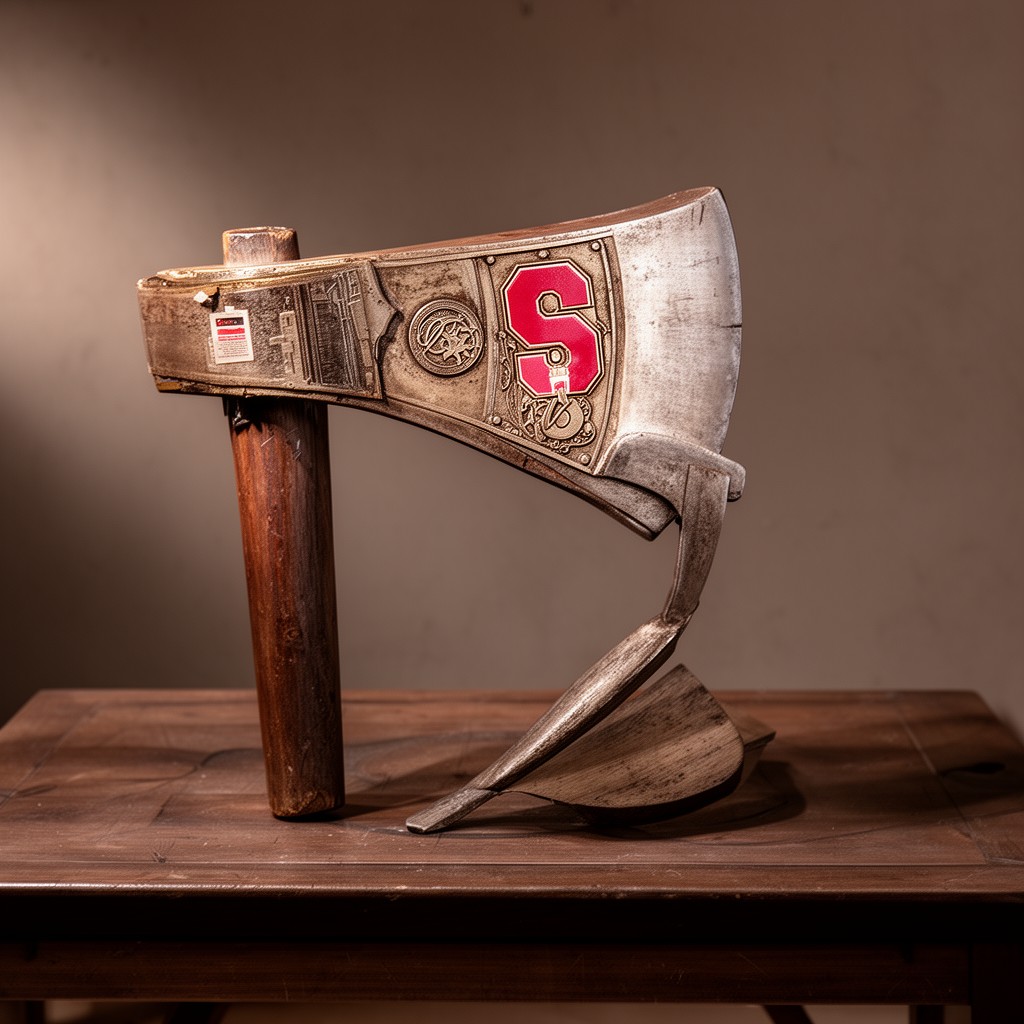 AI-generated illustration of Stanford Axe
