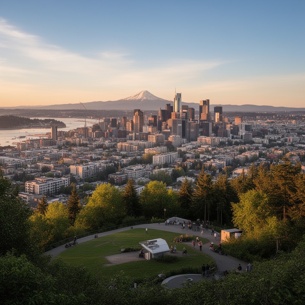 AI-generated illustration of Kerry Park
