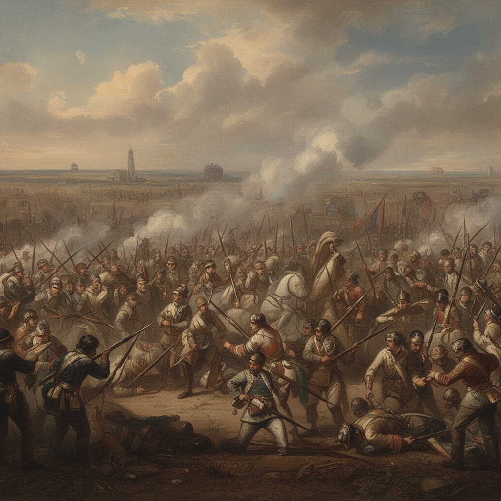 AI-generated illustration of Battle of Valmy