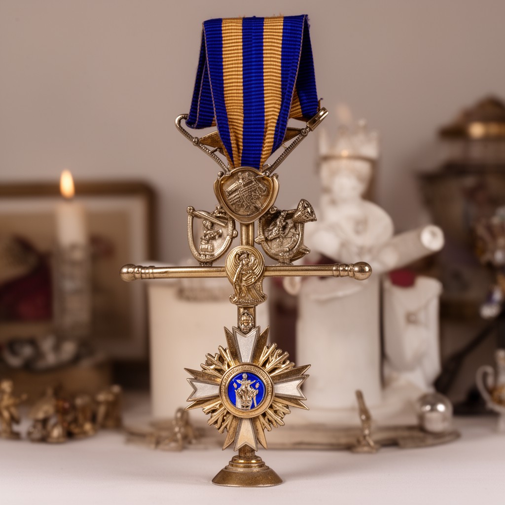 AI-generated illustration of The Royal Victorian Order