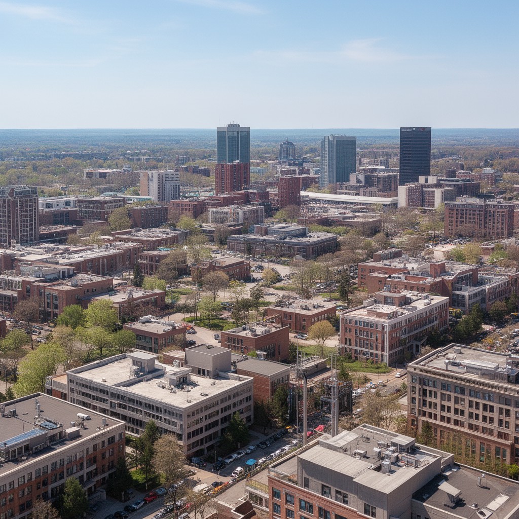 AI-generated illustration of Research Triangle