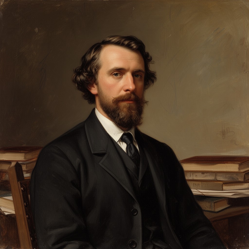 AI-generated illustration of Ferdinand von Lindemann