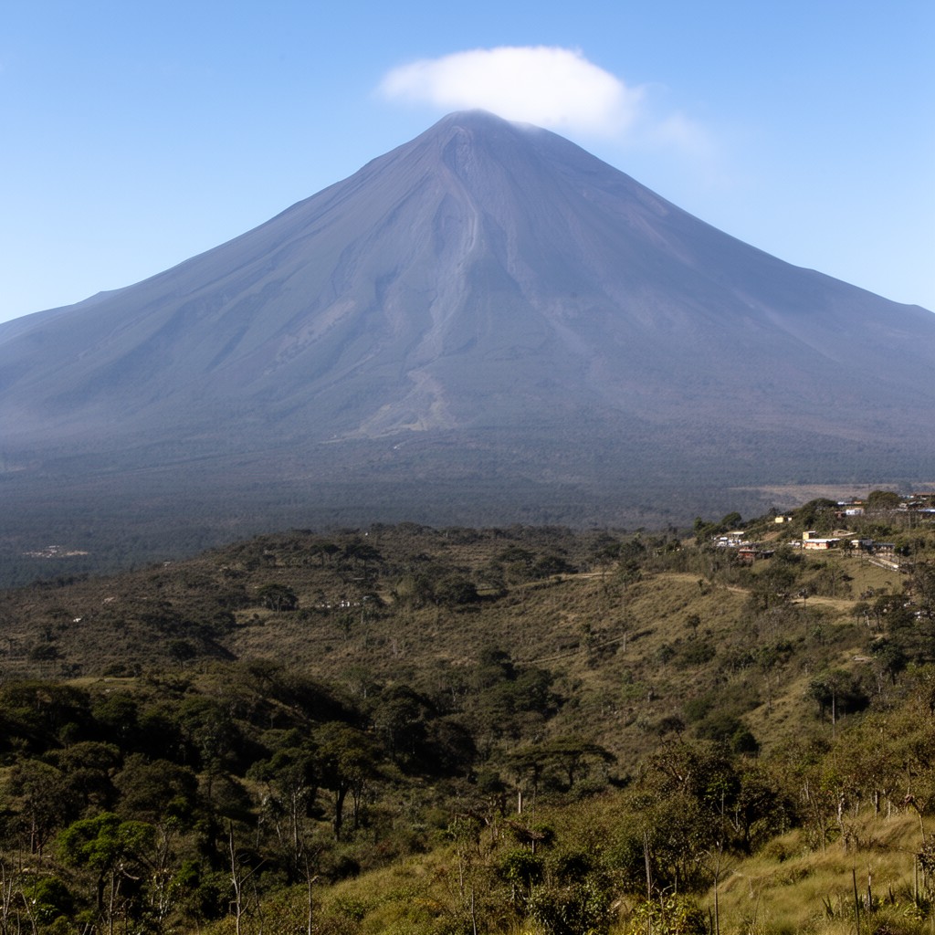AI-generated illustration of Volcán Tajumulco