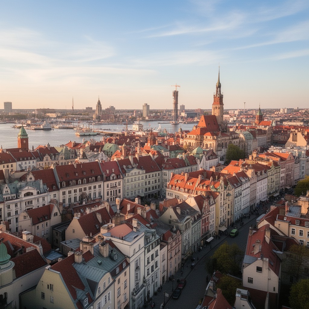 AI-generated illustration of Riga