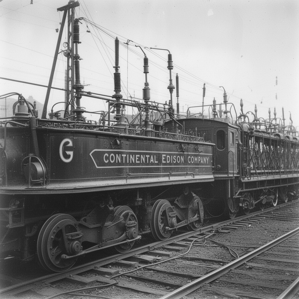 AI-generated illustration of Continental Edison Company