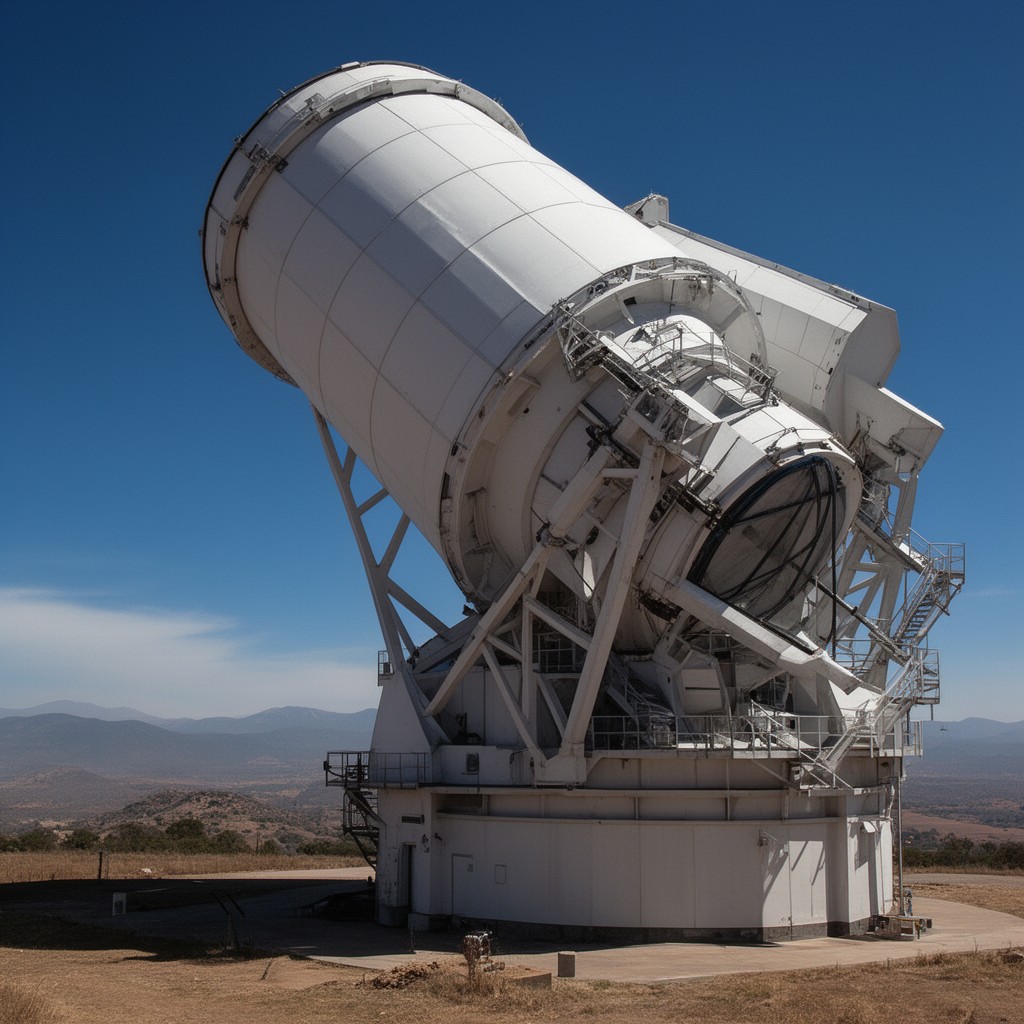 AI-generated illustration of Magellan Clay Telescope