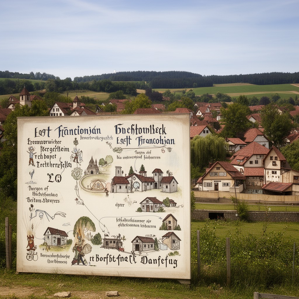 AI-generated illustration of East Franconian