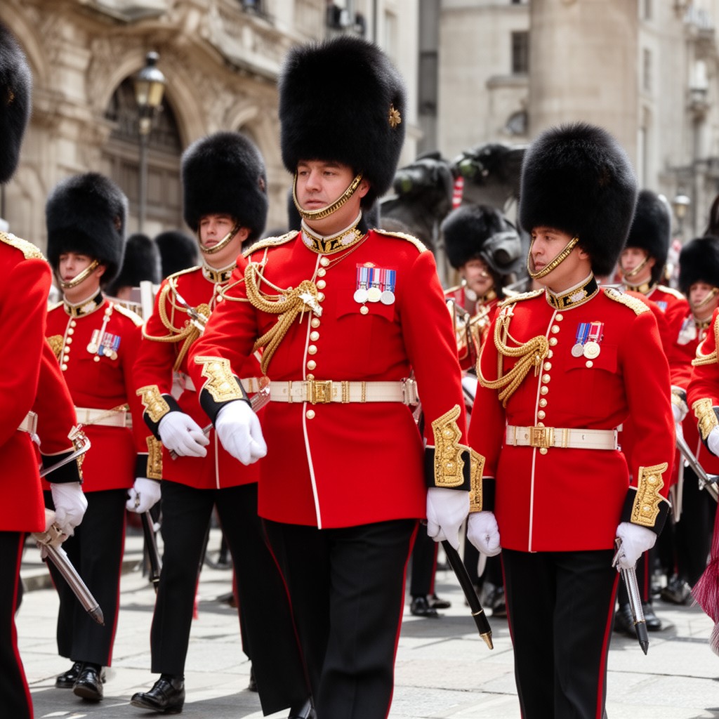 AI-generated illustration of Coldstream Guards