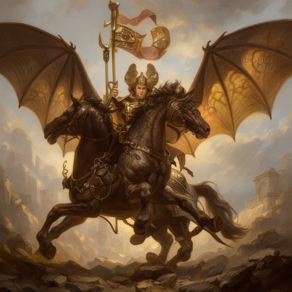 AI-generated illustration of Saint George of Lydda