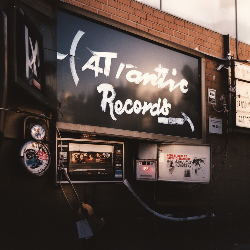 AI-generated illustration of Atlantic Records