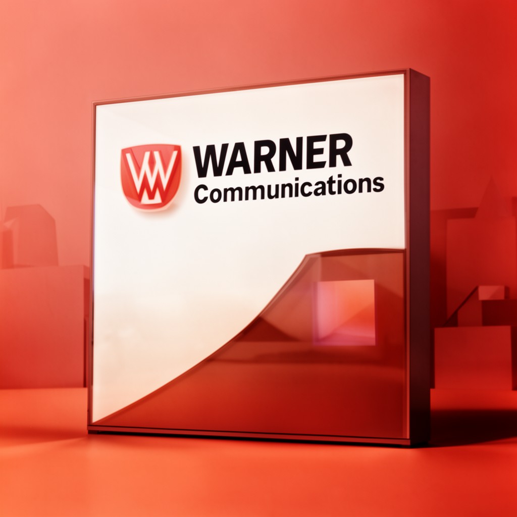 AI-generated illustration of Warner Communications
