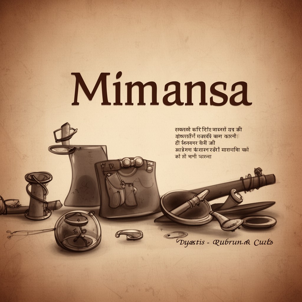 AI-generated illustration of Mimamsa
