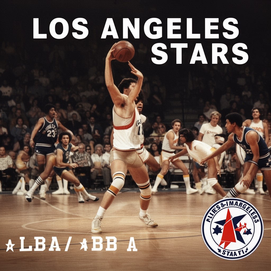 AI-generated illustration of Los Angeles Stars
