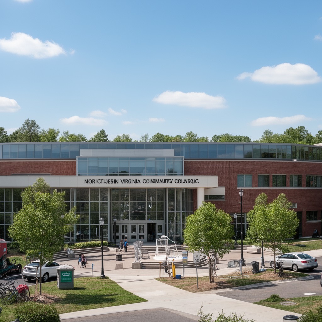 AI-generated illustration of Loudoun Campus