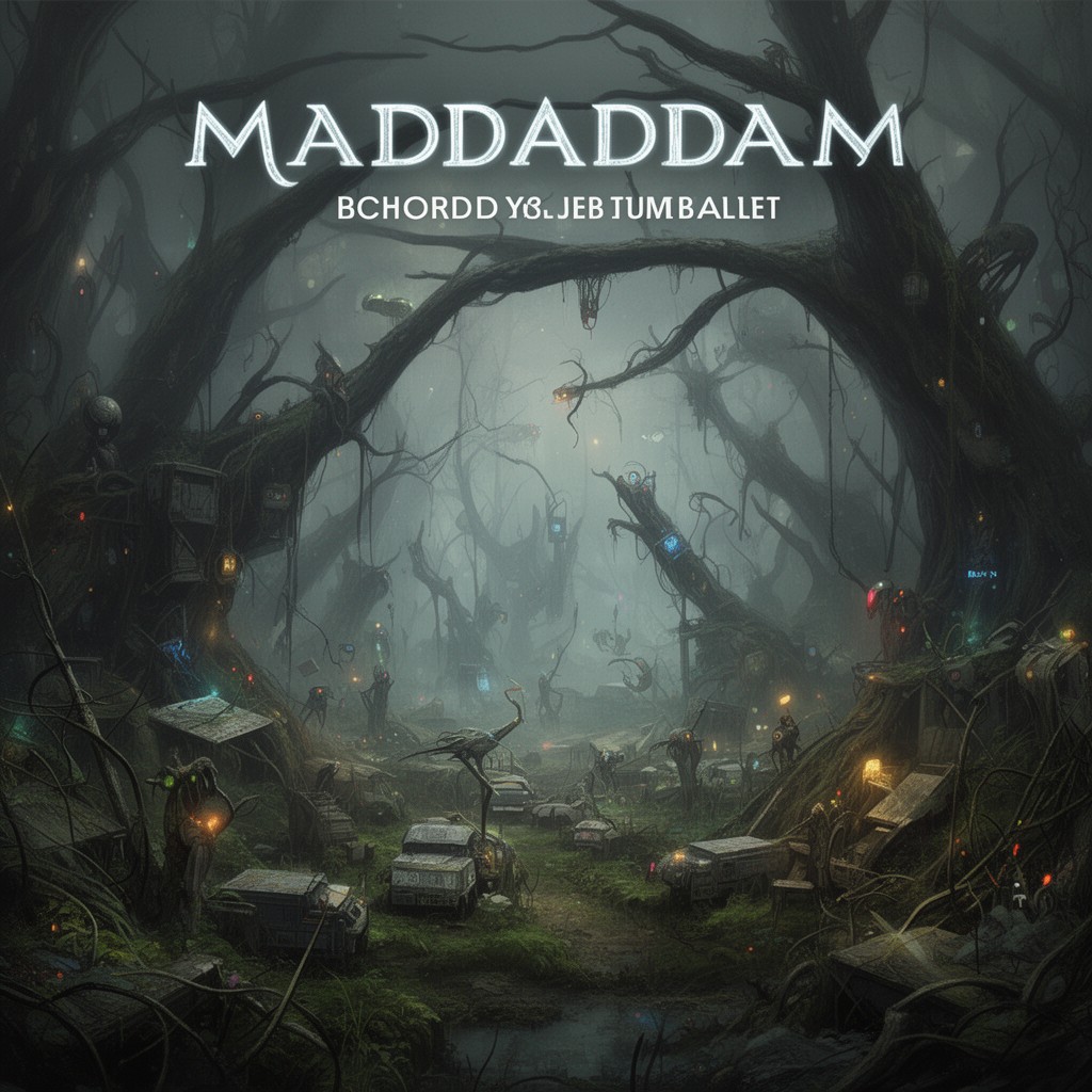 AI-generated illustration of MaddAddam