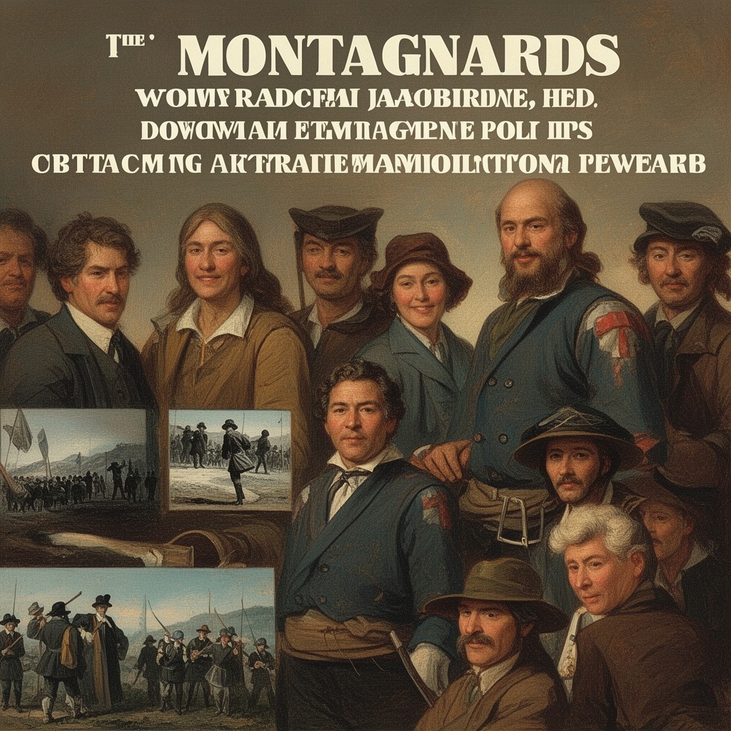 AI-generated illustration of Montagnards