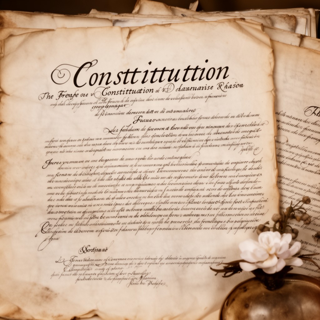 AI-generated illustration of French Constitution of 1793