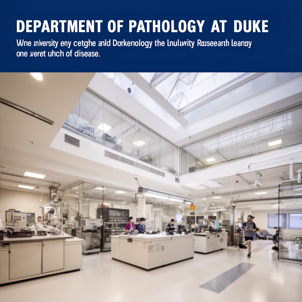 AI-generated illustration of Department of Pathology, Duke University