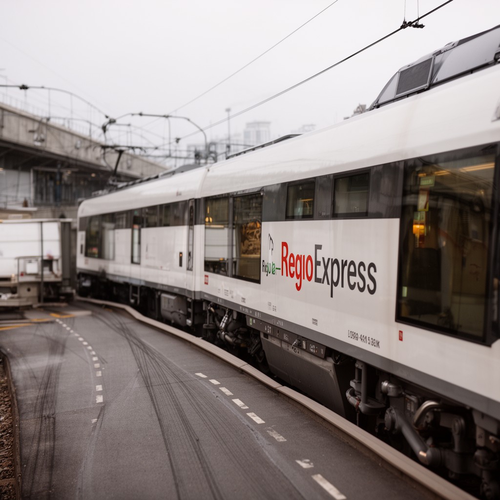 AI-generated illustration of RegioExpress