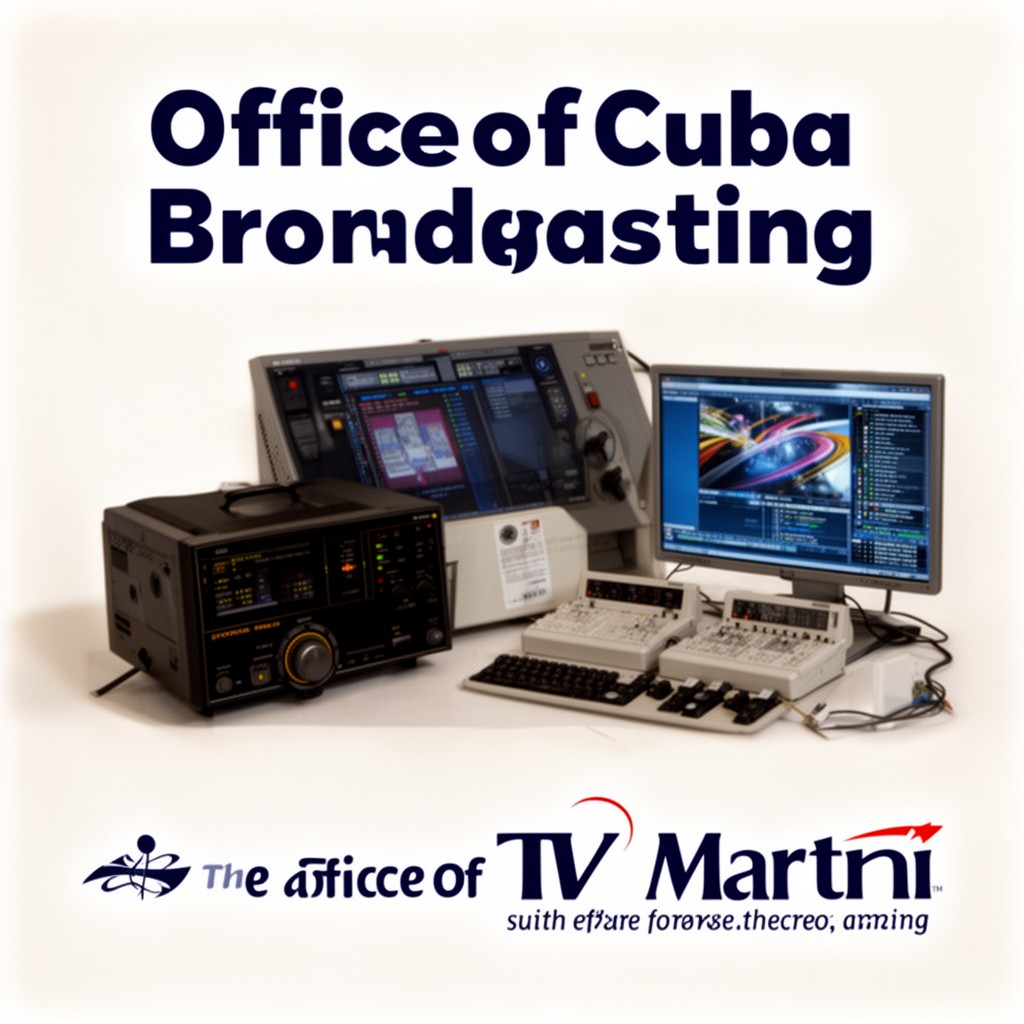AI-generated illustration of Office of Cuba Broadcasting