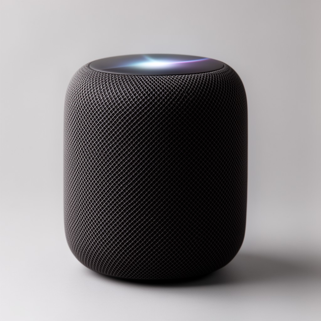 AI-generated illustration of HomePod