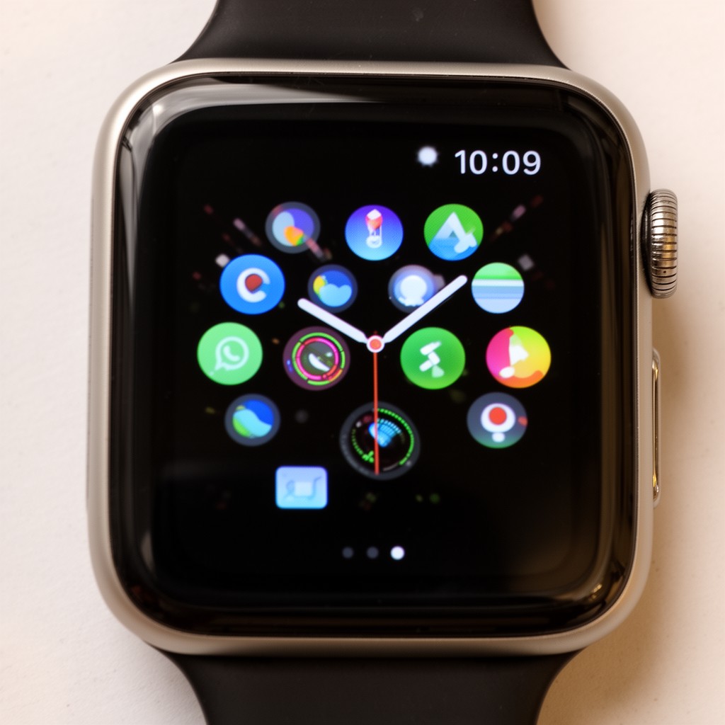 AI-generated illustration of watchOS