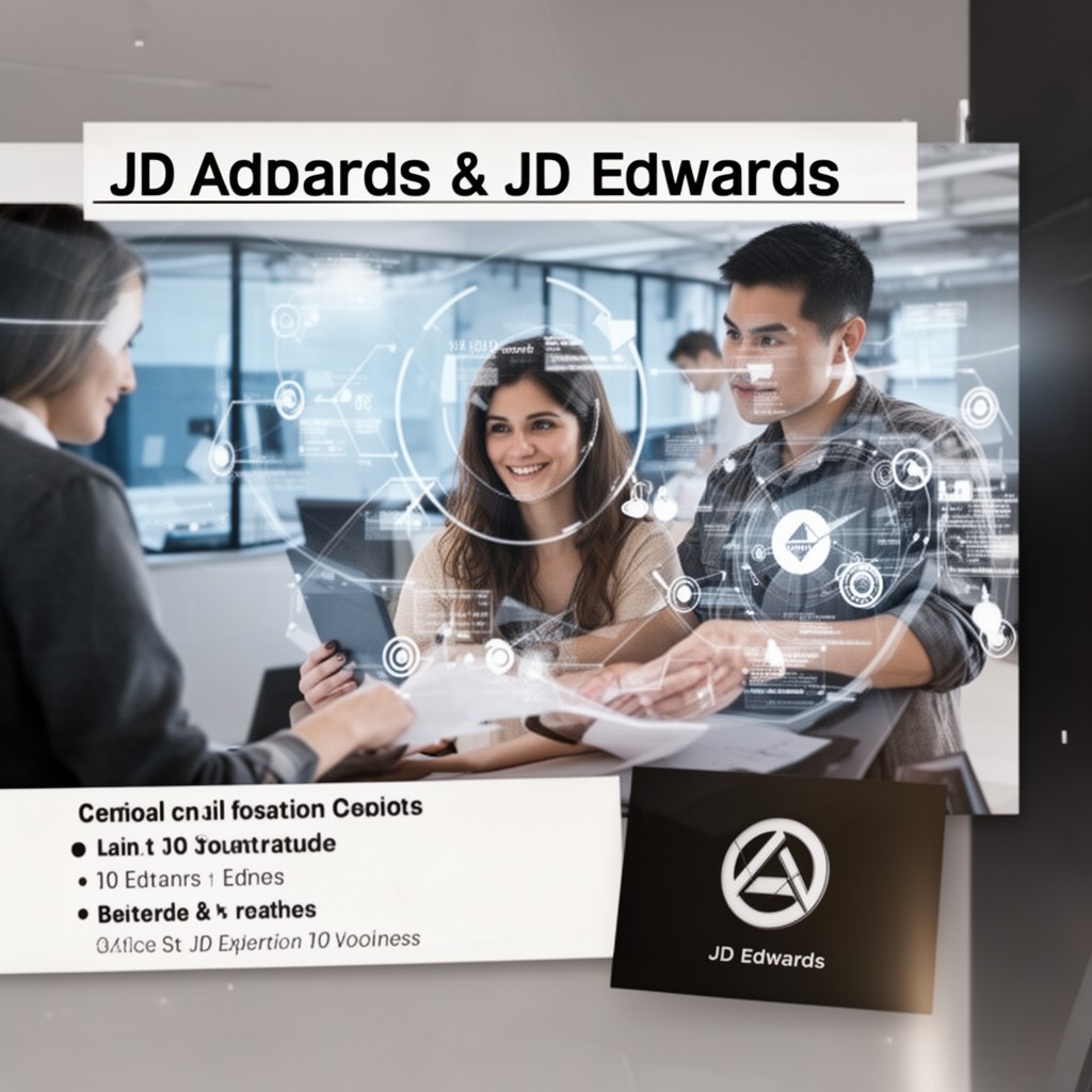 AI-generated illustration of JD Edwards