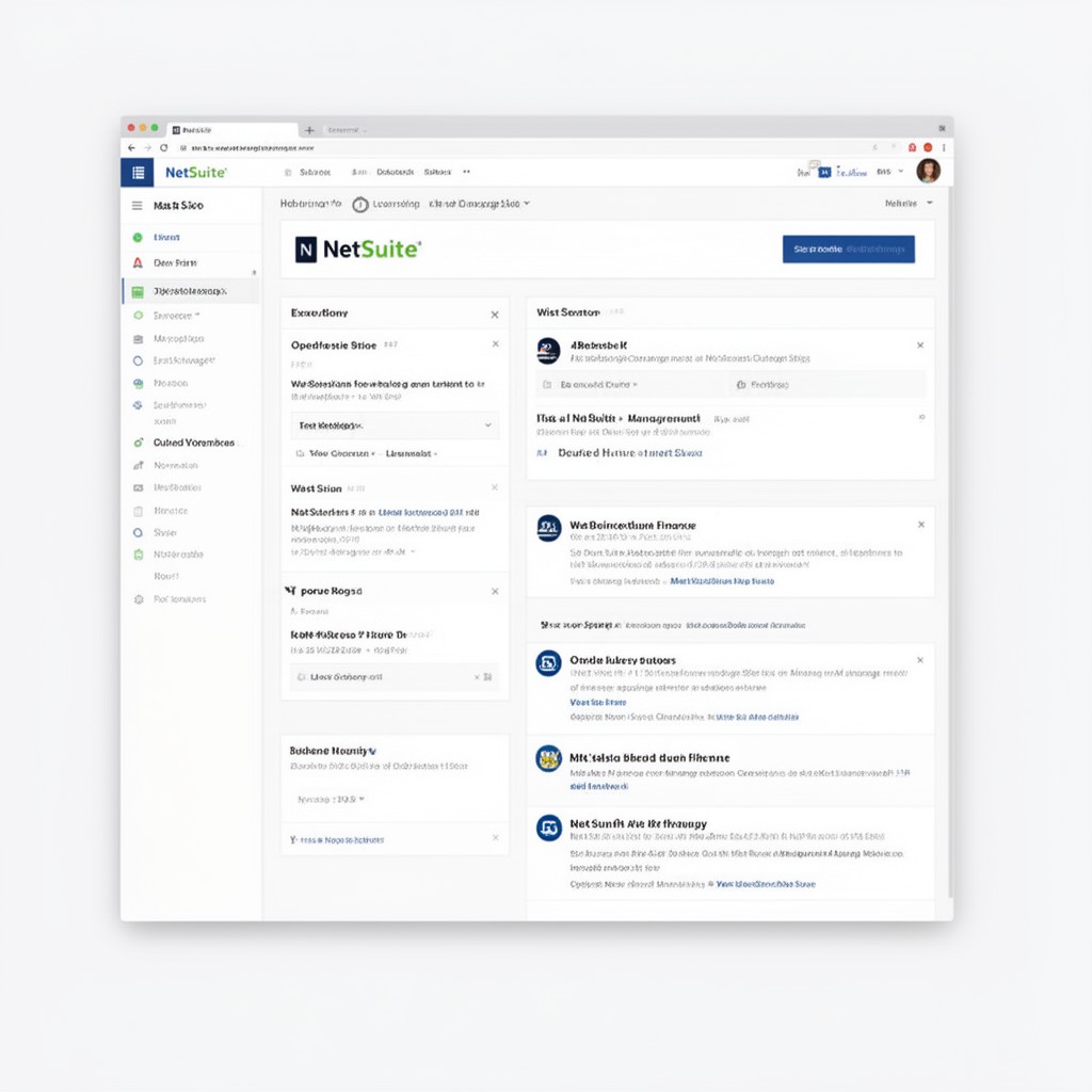 AI-generated illustration of NetSuite