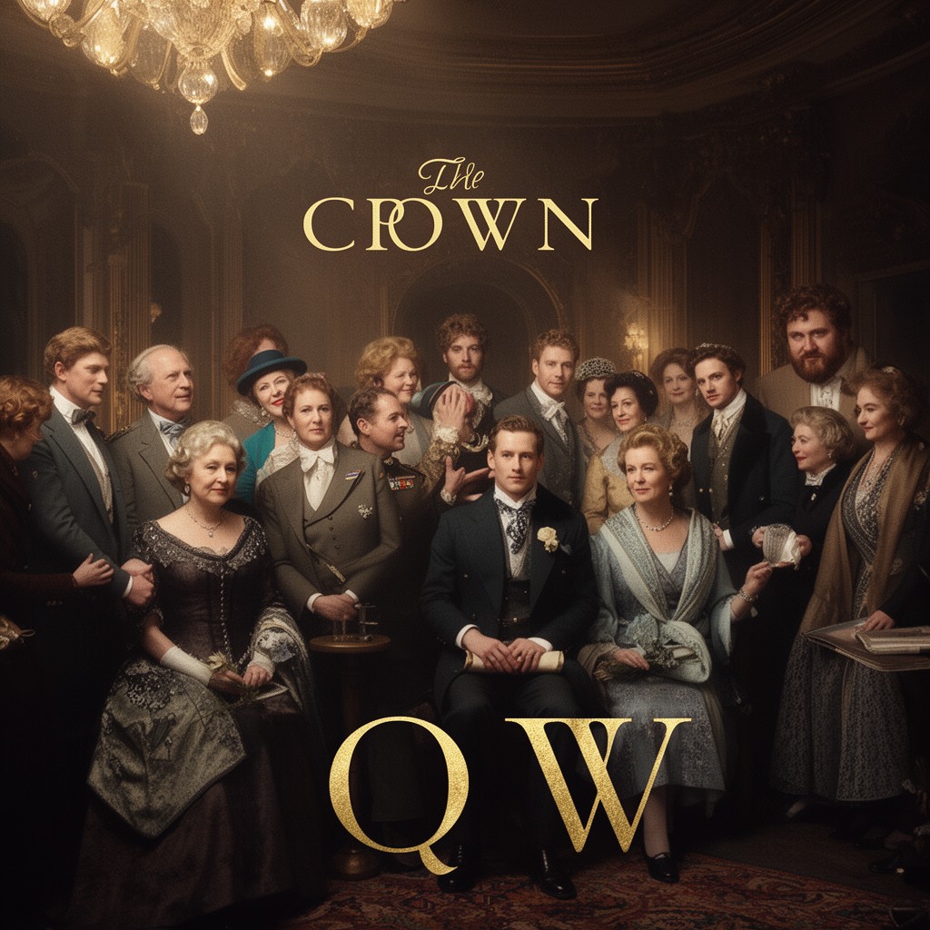 AI-generated illustration of The Crown