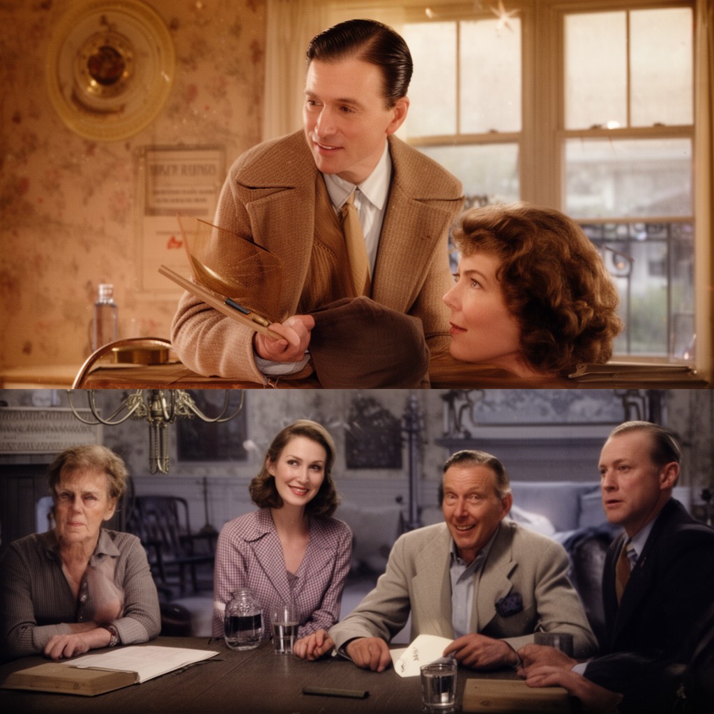 AI-generated illustration of Saving Mr. Banks