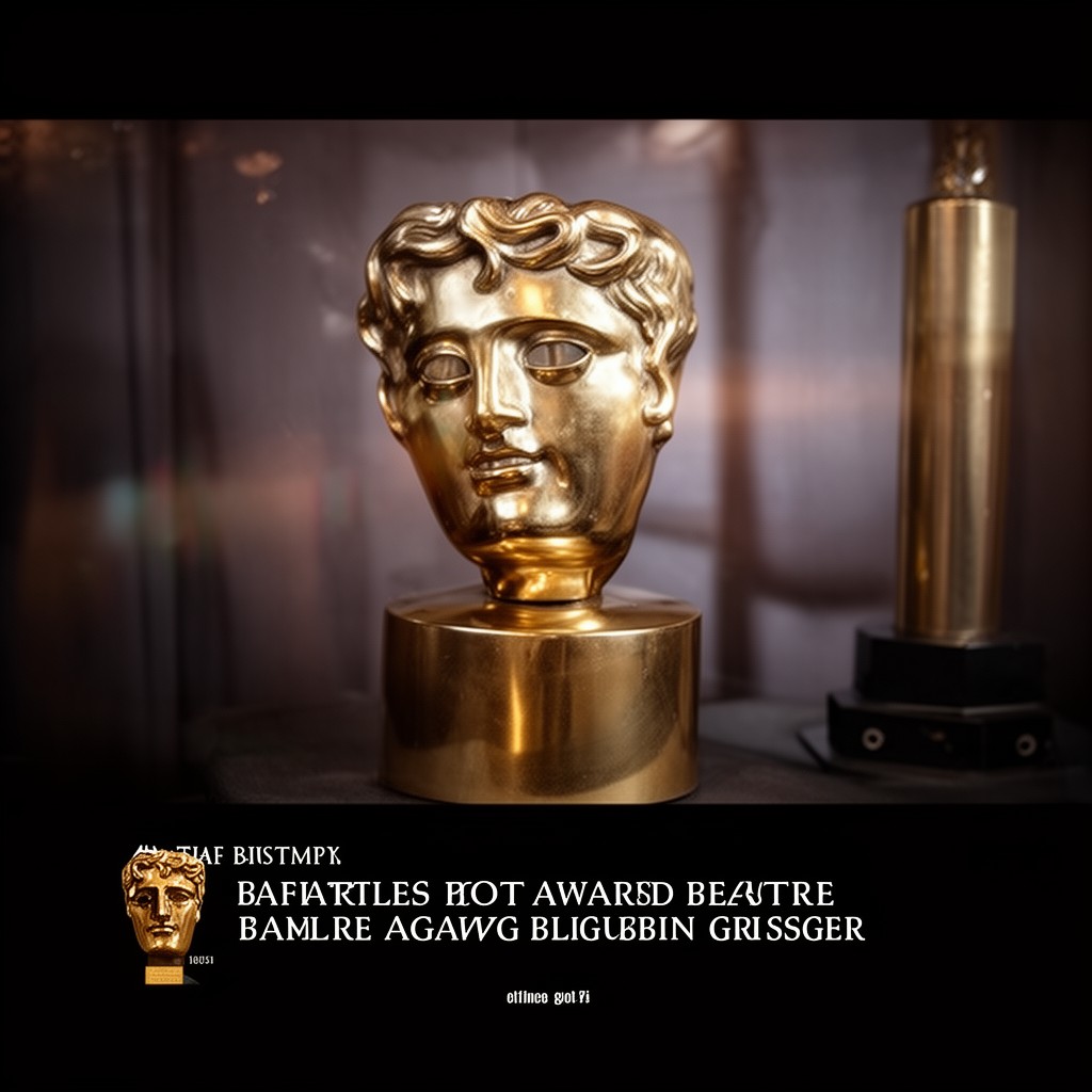 AI-generated illustration of BAFTA Award for Best Actress in a Leading Role