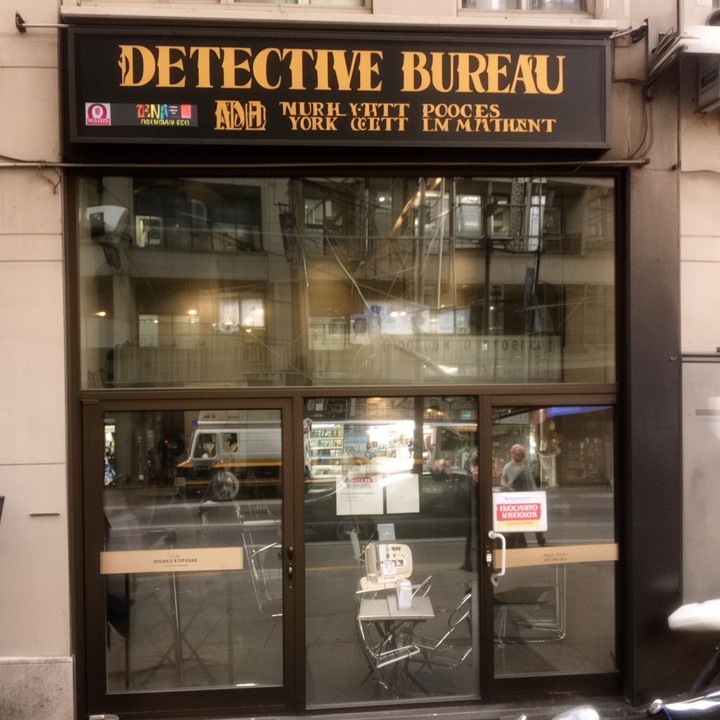 AI-generated illustration of Detective Bureau